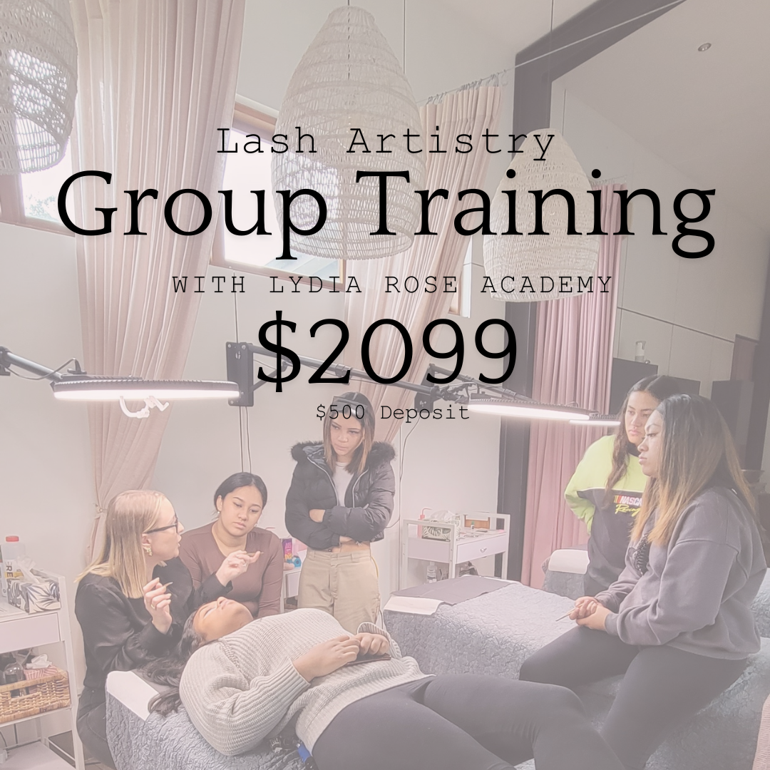 Group Training - 2 Day Lash Artistry Certification Training - (DEPOSIT $500)